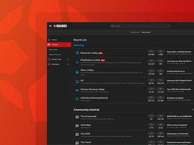 IGN Boards Project
