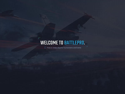 Project Highlight - Battlepro Animation agency animation battle battlepro community css css animation design development frontend gaming gaming site illustration landing page matches team teams