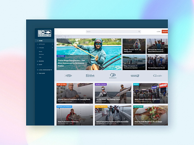 Project Highlight - Outdoor Industry Case Studies agency branding community design forum gaming illustration landing page