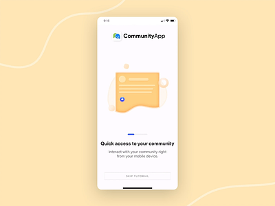 Community App - Features like dark mode and haptics! agency animation community css design gaming illustration landing page mobile app native native app online community push notifications