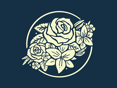 Floral Arrangement floral flowers illustration rose