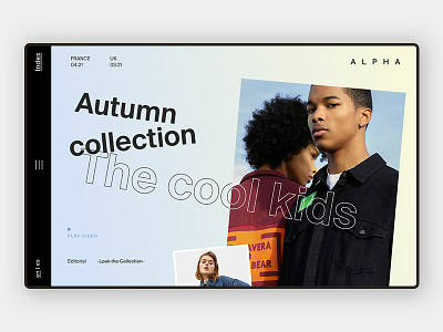 Landing Page creative dailyui fashion gradient interface kids landing landing page model photograhy play shop ui uidesign userexperiance video web web design website