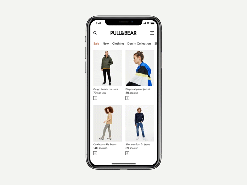 Flash Message add added animation app black and white checkout dailyui design e commerce fashion filters flash flash message interface message minimal mobile transition ui ux