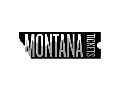 Montana Tickets Logo Design