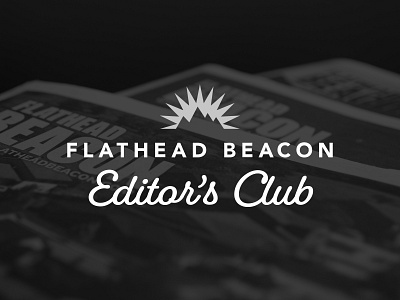 Flathead Beacon - Editors Club Logo logo