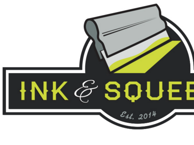 Ink & Squeegee Logo