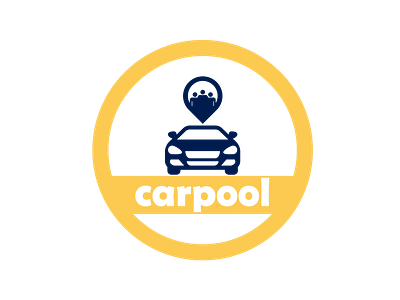 carpool app branding design graphic design illustration logo typography vector