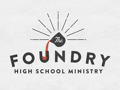 Foundry brandon grotesque church identity logo ministry texture typography