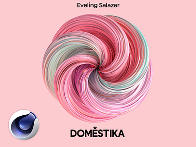 Cinema4d course with Domestika! 3d 3dart 3dartist abstract design branding c4d c4dart cinema4d cryptoart domestika illustration peru