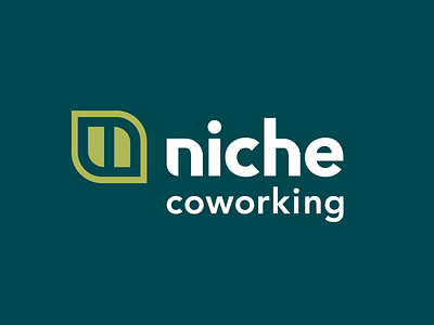 Niche Coworking Logo coworking logo