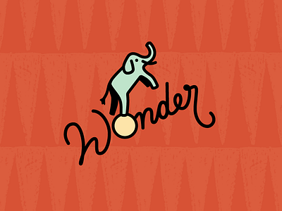 Wonder Elephant elephant logo market wonder