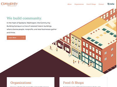 Community Building Homepage