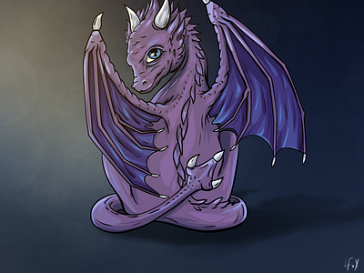 Mavi Dragon dragon graphic design illustration