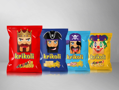 krikoli chips brand branding creative illustration logo logodesign logodesigner logotype package package design packagedesign
