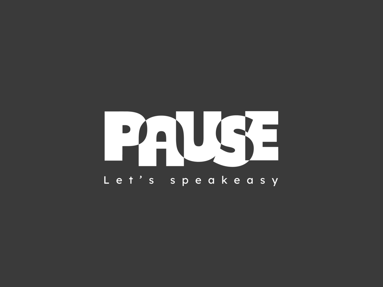 Pause Logo animation 3d ae after effects animation app branding design graphic design illustration logo pause ui ux vector