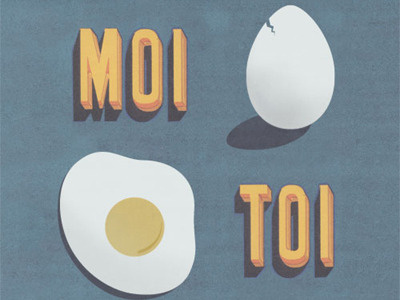 Moi Toi illustration type