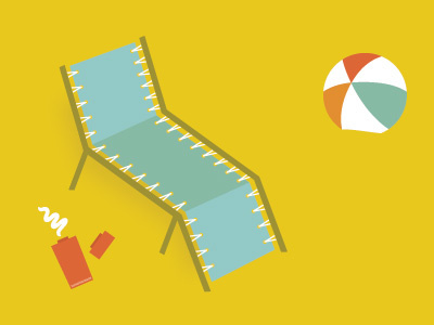 Beach Chair illustration