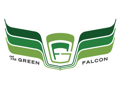 Green Falcon : Personal Bike Logo logo