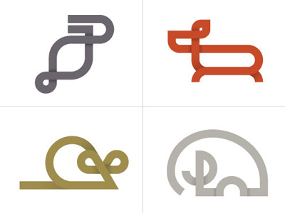 Animal Twist Icons: Land design icon