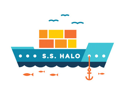 SS Halo Icon logo