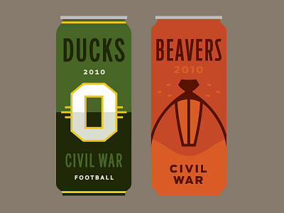 Ducks Vs Beavers Beer Design 2010 beer design label sports