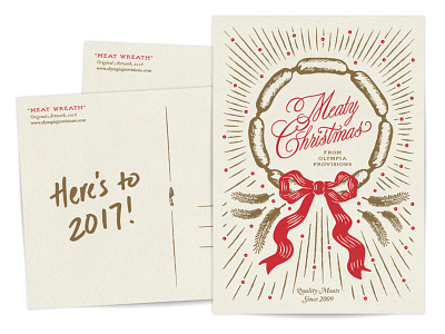 Olympia Provisions Holiday Card