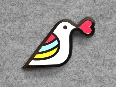 Love Bird Pin design pin