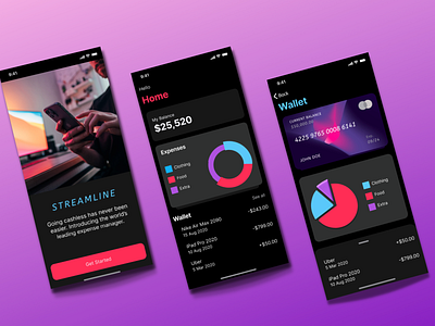 Streamline Online Banking Mobile Design