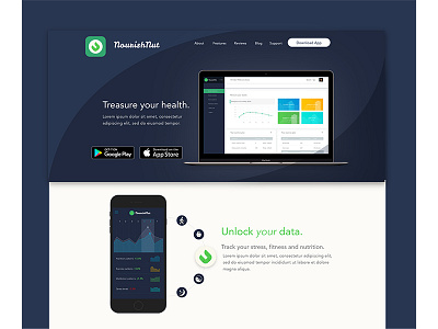 Healthy lifestyle app MVP minimum viable product start up ui design ux design