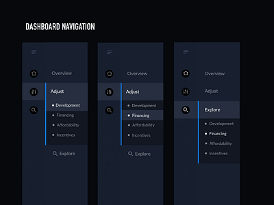 Dashboard Navigation