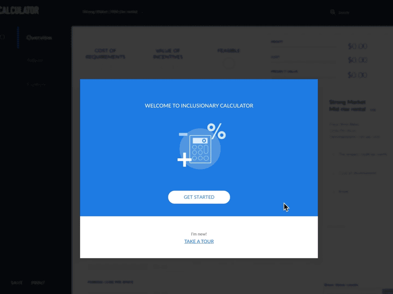 User on-boarding HiFi mockup calculator design hi fidelity mockup onboarding product ui user user testing userflow ux wireframe