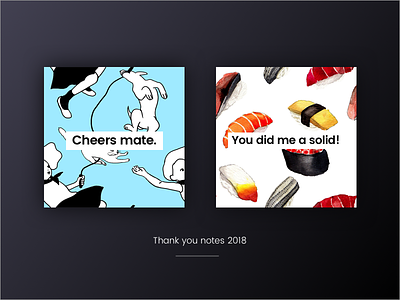 Thank you illustrations cheers color blocking design experiment gratitude illustration thank you typography