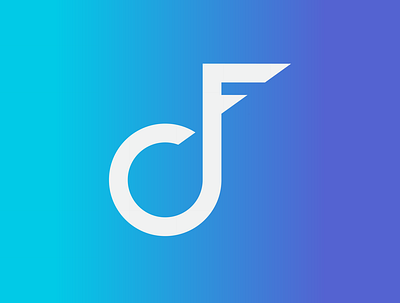 letter F and Music Logo design design graphic design kreatif lettering logo logo logo brand logo design logo pedia music