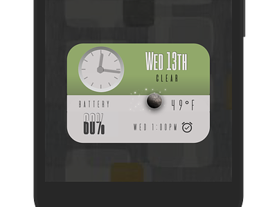 Carded Komponent klck klwp kwgt