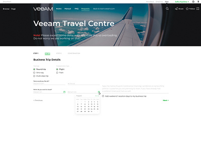 Redesign of Veeam adobe concept design figma redesign ui