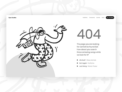 Daily UI #008 - 404 Error Page 008 dailyui design illustration inspiration interaction screen ui uiux