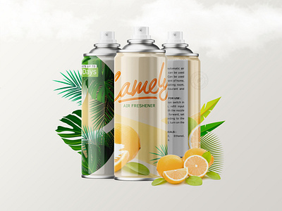 Camely Air Freshener Packaging branding design graphic design illustration vector