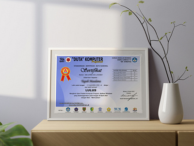 Duta Computer Certificate