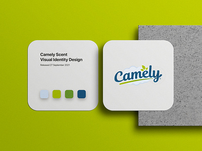 Camely Scent Visual Identity branding design graphic design illustration logo vector