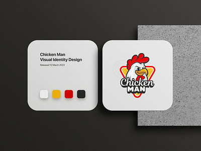 Chicken Men Visual Identity branding design graphic design illustration logo vector