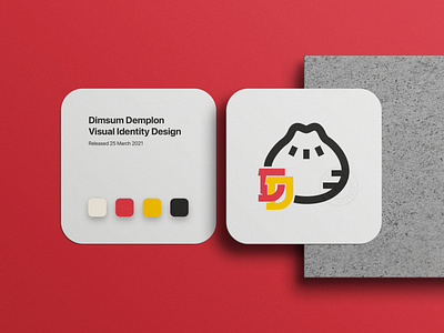 Dimsum Demplon Visual Identity branding design graphic design icon illustration logo minimal vector web