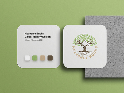 Heavenly Bucks Visual Identity branding design graphic design icon illustration logo vector