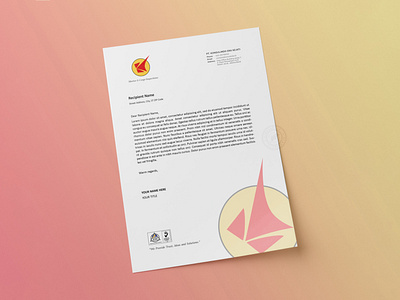 Konsulindo Eka Sejahtera Letterhead branding design graphic design illustration vector