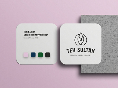 Teh Sultan Visual Identity branding design graphic design illustration vector