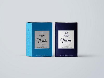 Coffee Bag Concept for Nearby Coffee bag bouchers brandon coffee grotesque grueber mockup nearby script