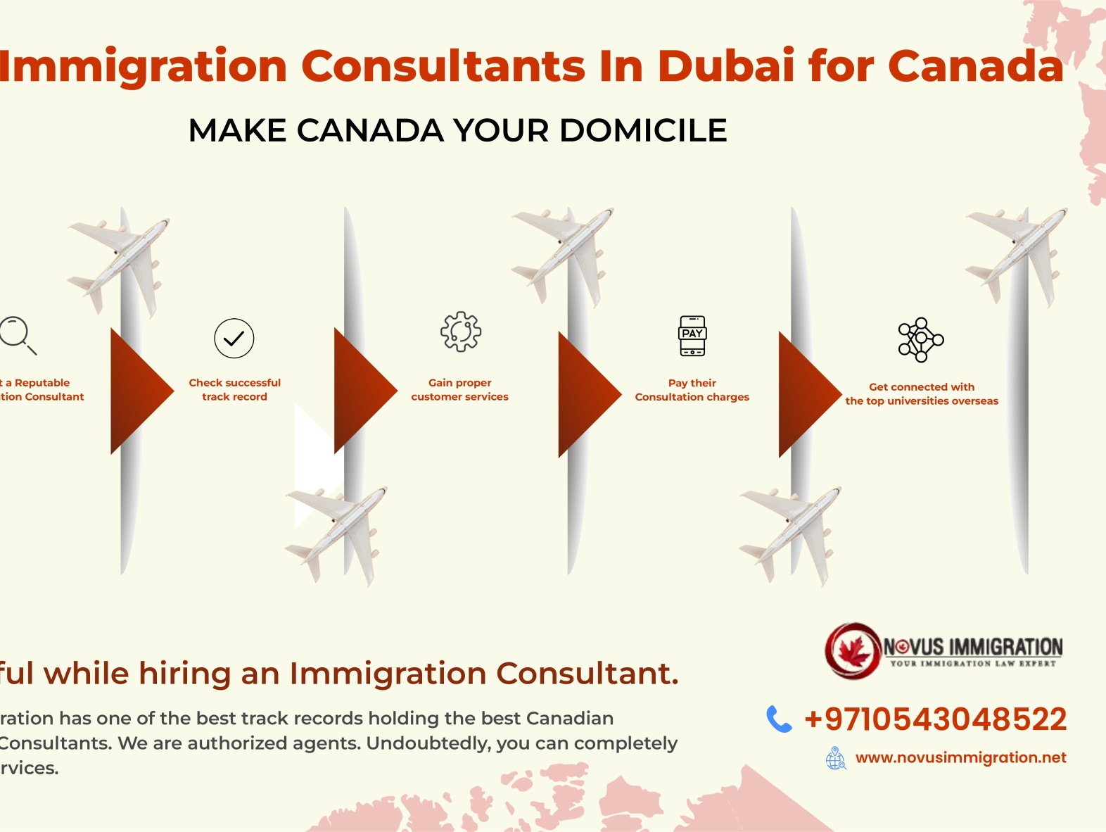 How to make the best immigration consultants in Dubai for Canada by