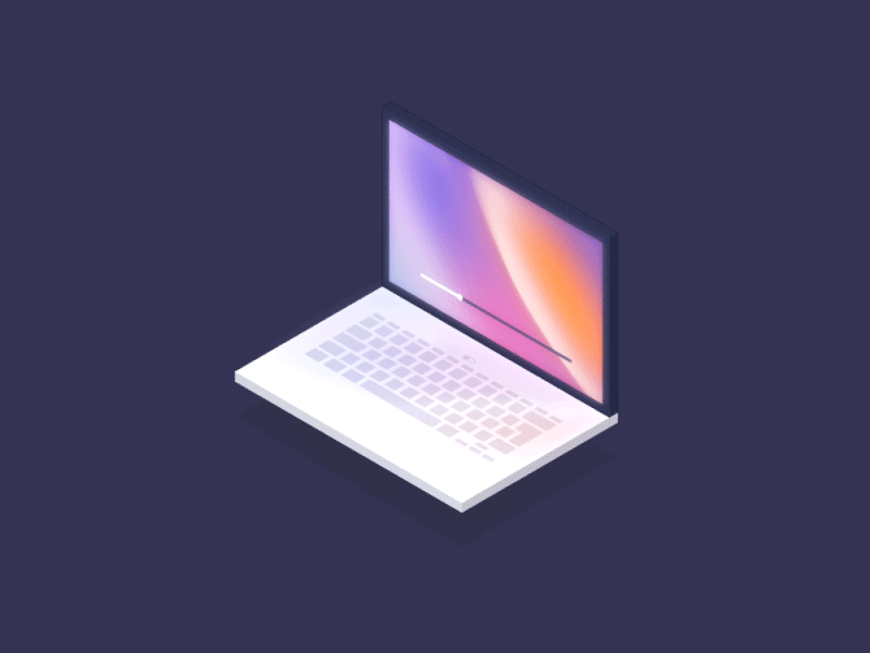 Responsive | isometric animation after effects animation iphone x isometric isometric gif laptop tv screen