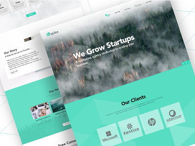 Spike Landing Page