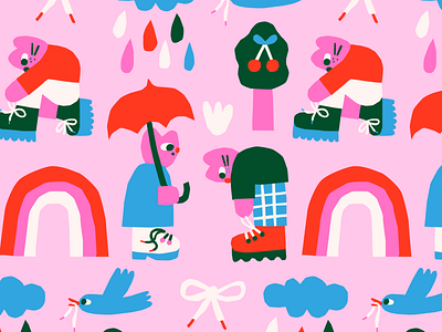 Rainy Day Pattern