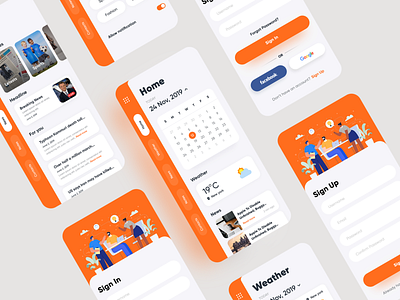 Mobile App UI UX Design